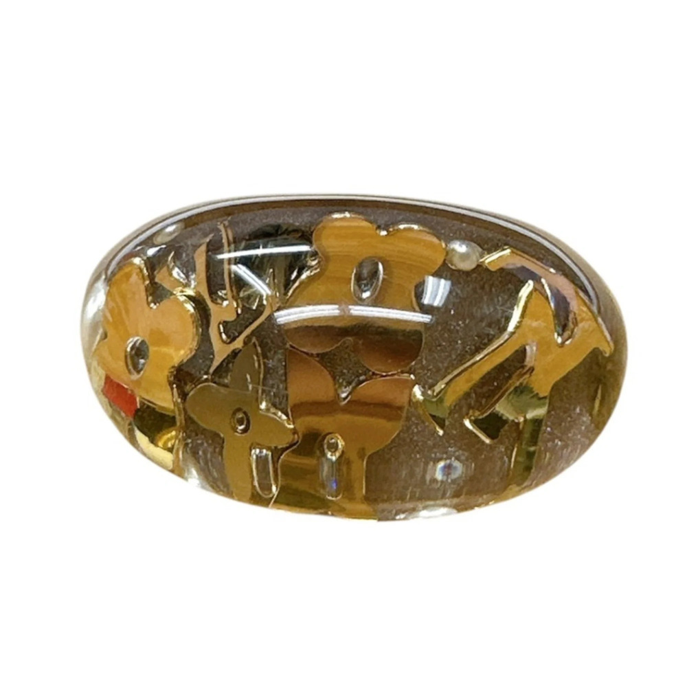 LOUIS VUITTON Brown Ring - Picture 3 of 9